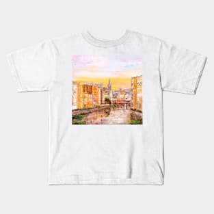 Charming Girona. Northern Catalonia Kids T-Shirt